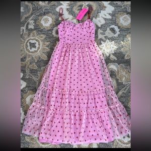 Betsey johnson size 4 heart dress pink FOR TRADE ONLY WITH @calicogirls